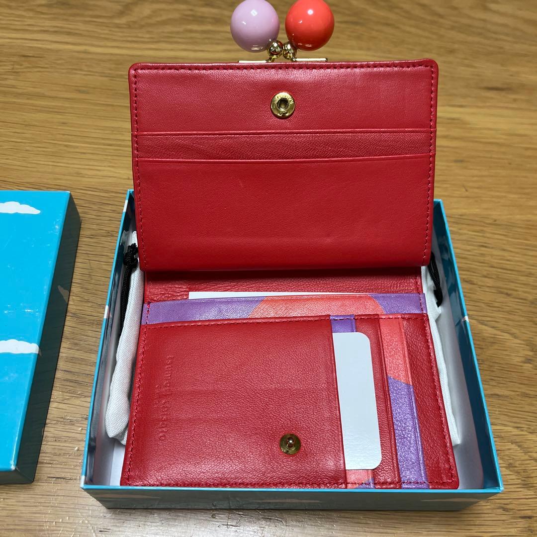 tsumori chisato CARRY ドット柄がま口財布