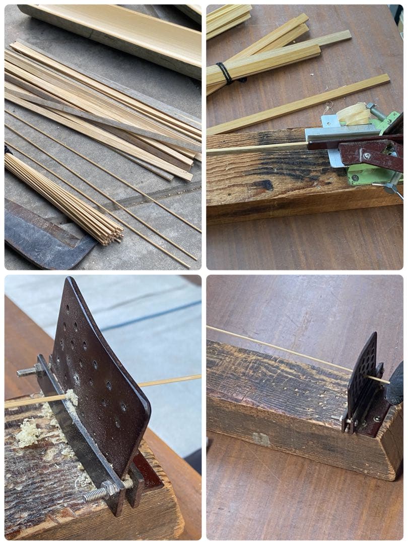 ⭐️限定値下げ　鳥籠　手作り　竹細工　工芸　匠③