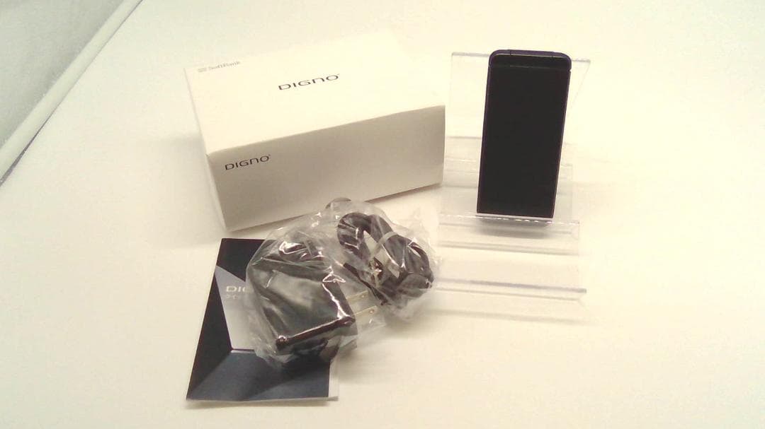 13106 A202KC digno ケータイ ブラック SoftBank