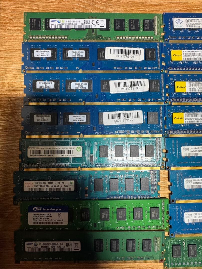 DDR3 大量　ジャンク　色々　PC3