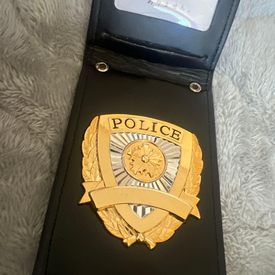 警察手帳レプリカ　撮影用・小道具