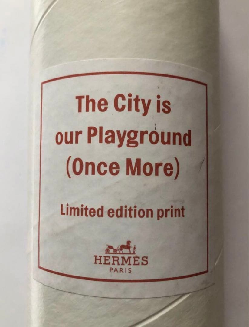 Hermes エルメス 限定スペシャルアート サイン入り オリジナルケース付き