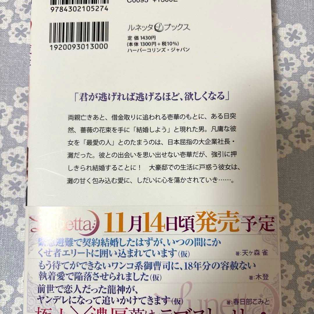 【専用】10月新刊　エタニティブックス・ルネッタブックス・ヴァニラ文庫　他