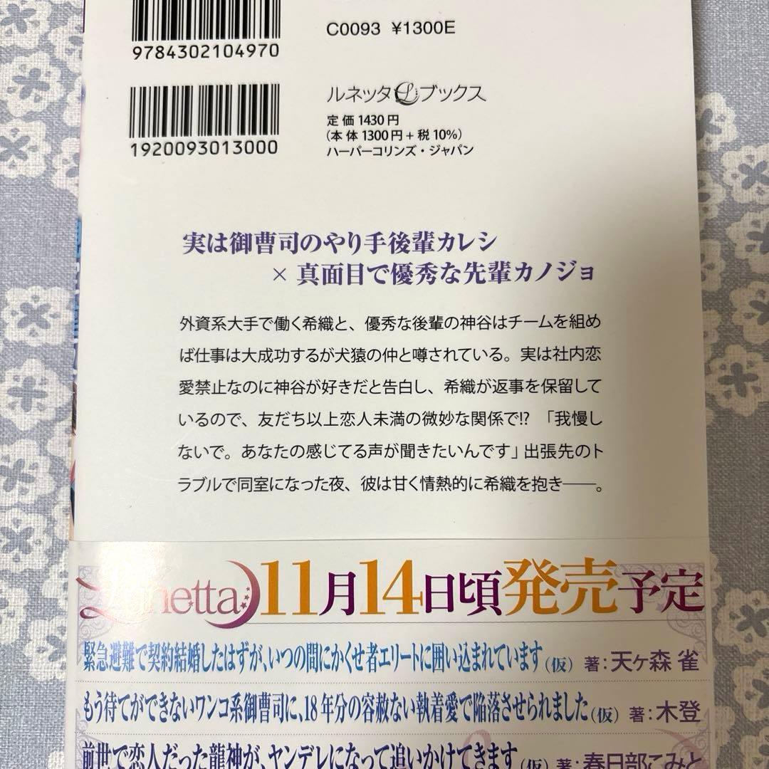 【専用】10月新刊　エタニティブックス・ルネッタブックス・ヴァニラ文庫　他