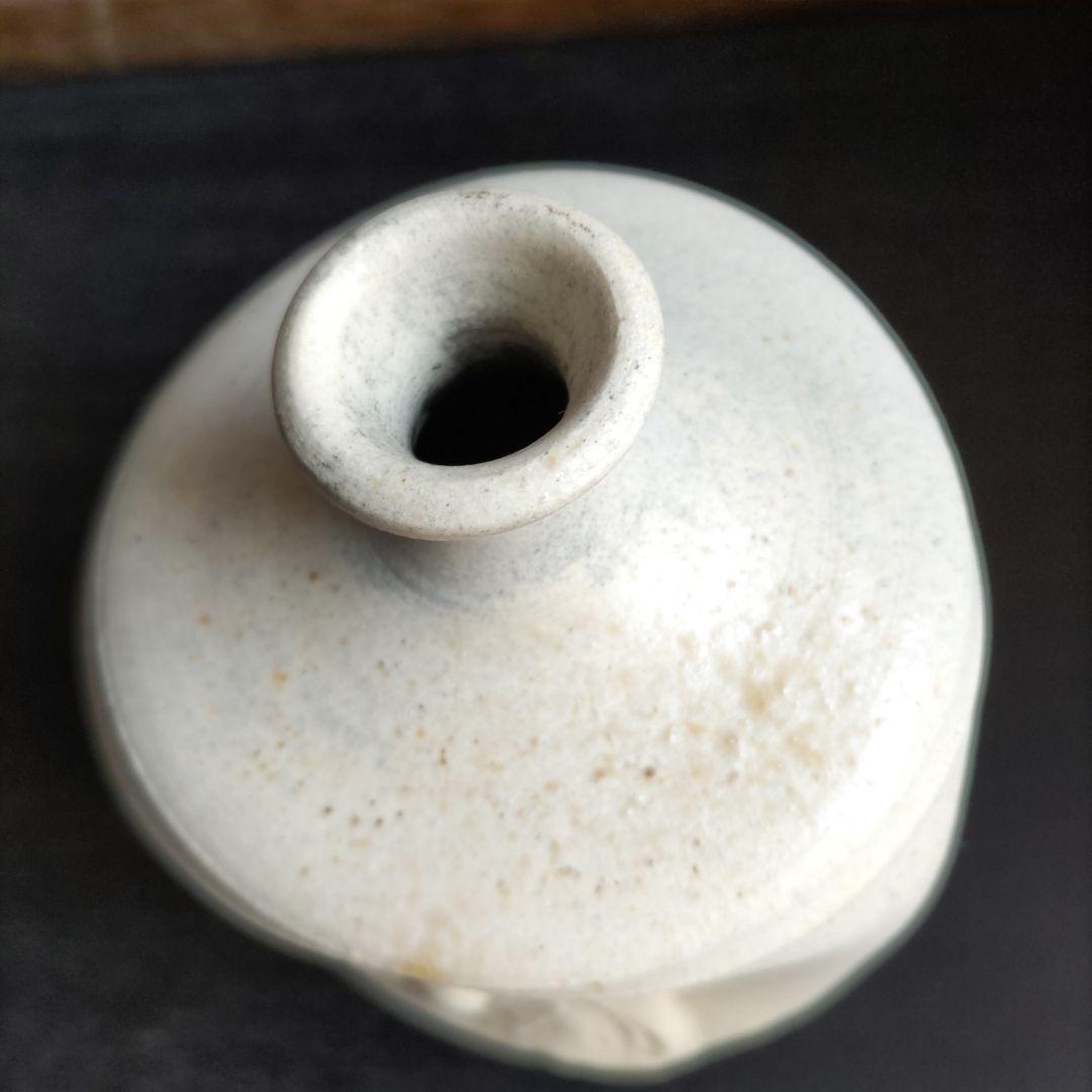 白備前　人形徳利　D303