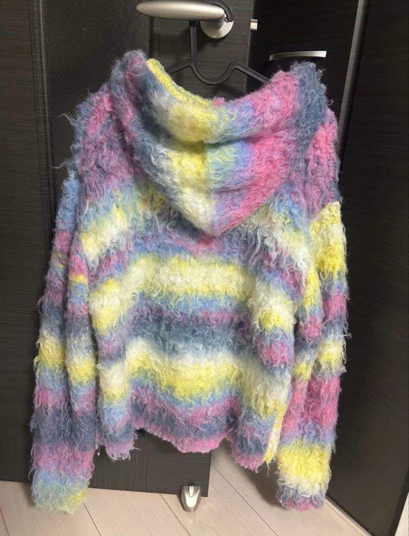 トップス FUTURE ARCHIVE / SHAGGY KNIT PARKA