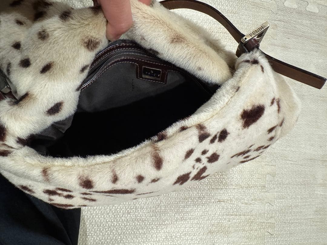 ダルメシアン柄 ハンドバッグ