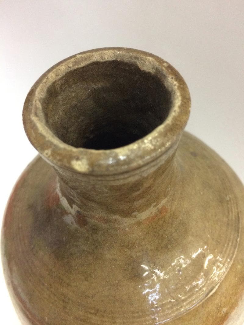 ★骨董一点もの！　黄瀬戸/瀬戸焼　徳利　江戸中~後期　1780~1810年頃_5