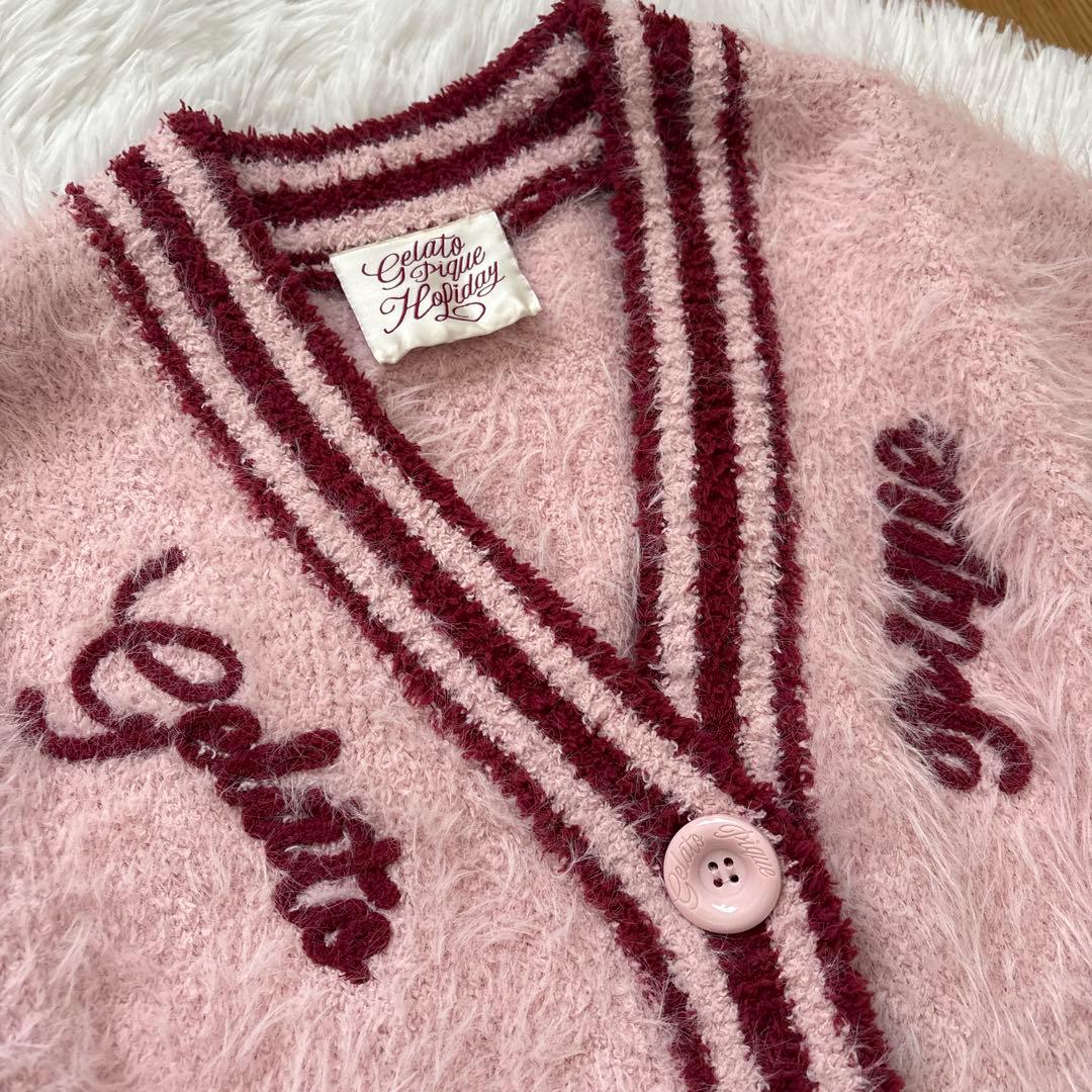 極美品　ジェラートピケ　ジェラピケ　カーディガン　パンツ　ソックス　3点