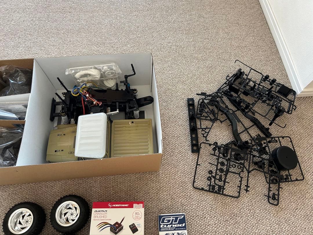 タミヤGF-01 トヨタランドクルーザー40 オプション付