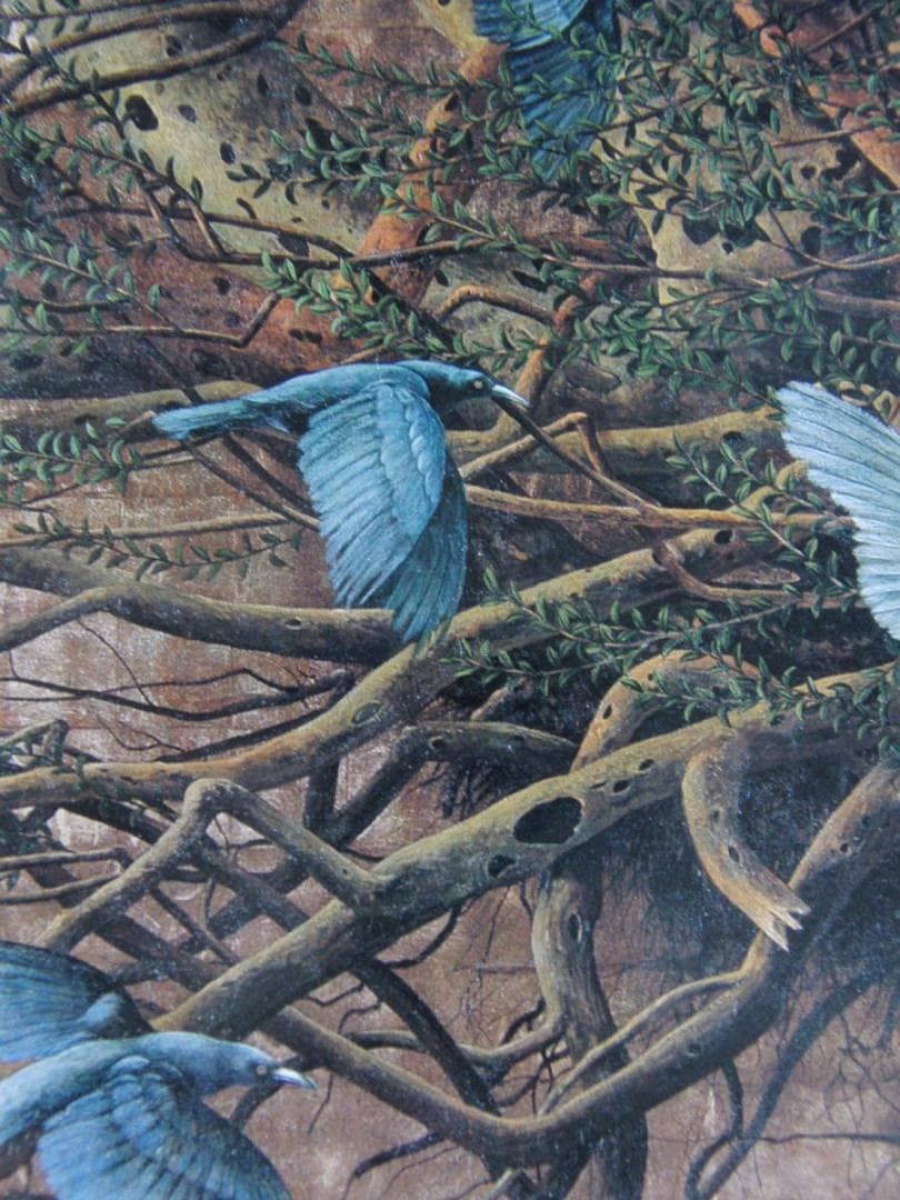 小柳吉次、【耀】、希少な額装用画集より、新品額装付、状態良好