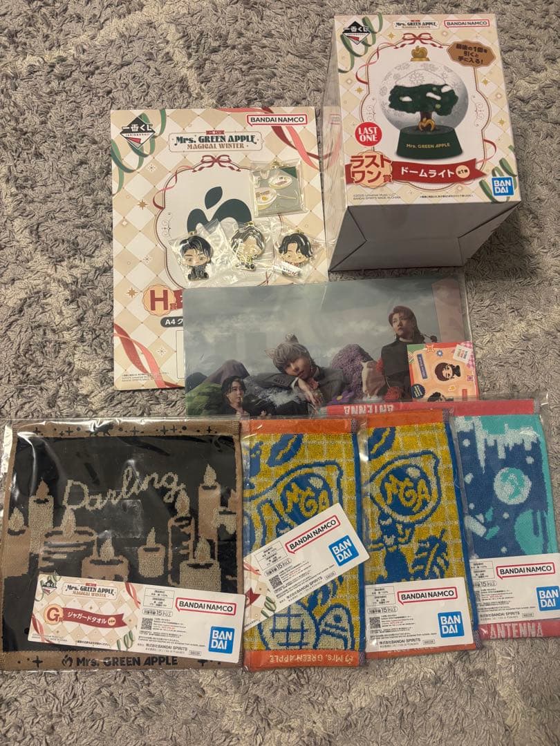 Mrs. GREEN APPLE 1番くじ　ラストワン賞セット