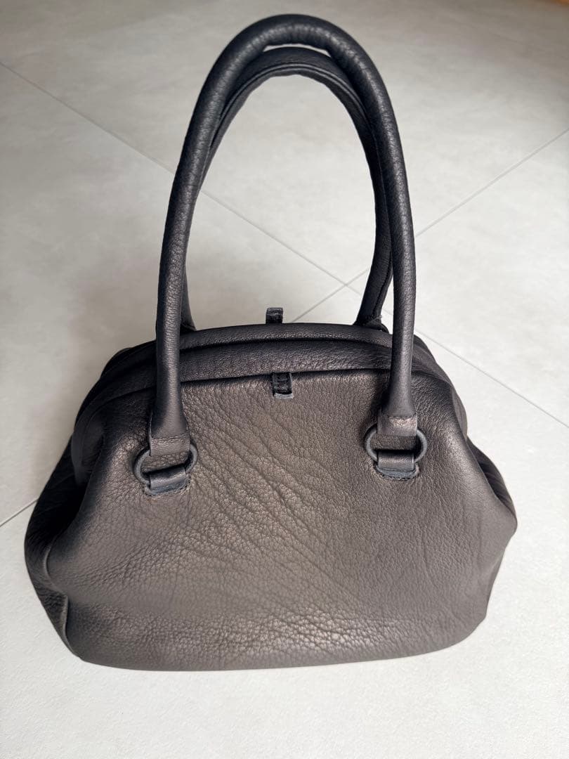 Mochi モチgama bag [black/ma-pro-14]鹿革