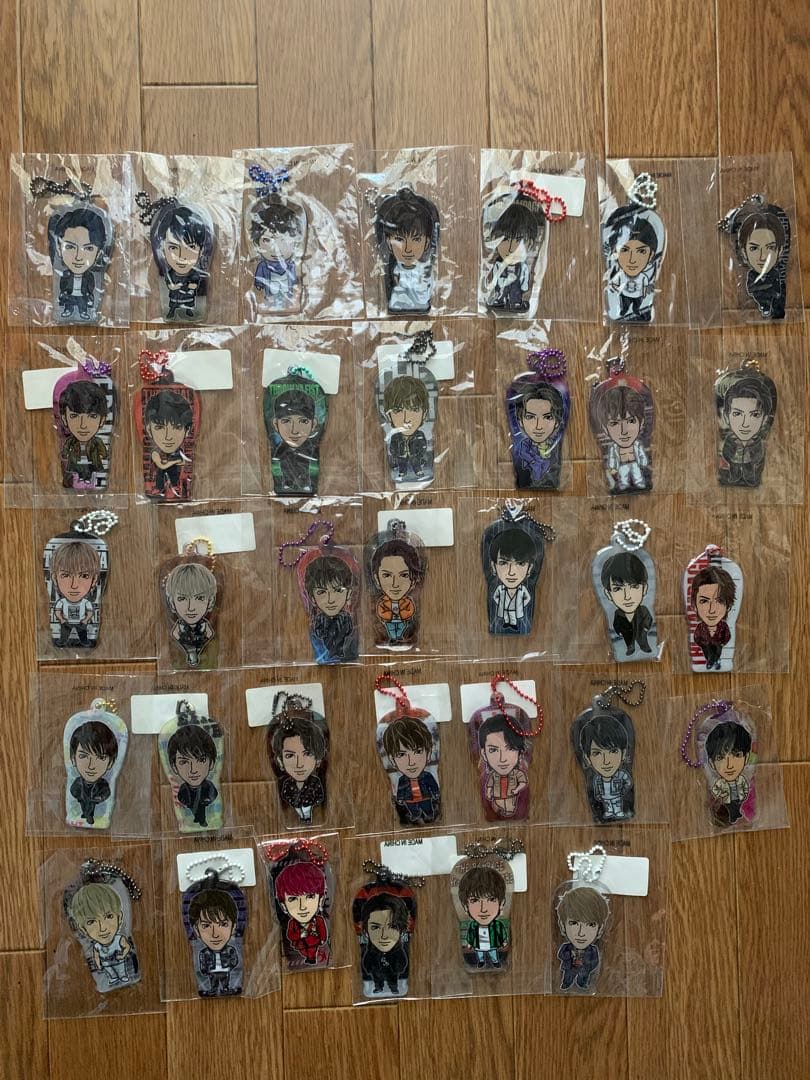 藤原樹 クリアチャーム 背景あり セット