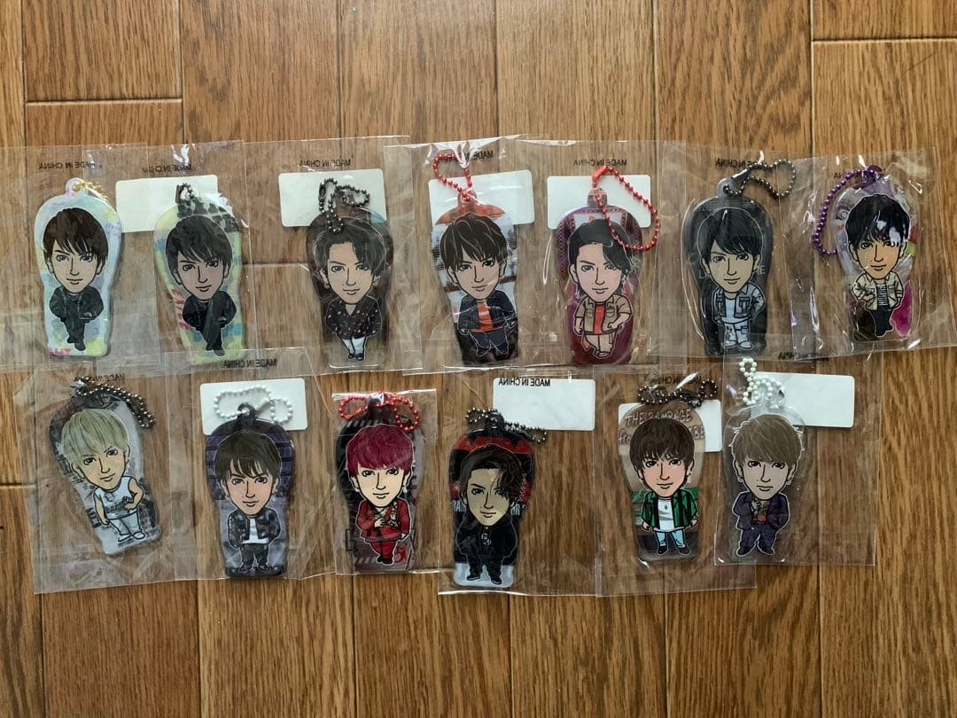 藤原樹 クリアチャーム 背景あり セット