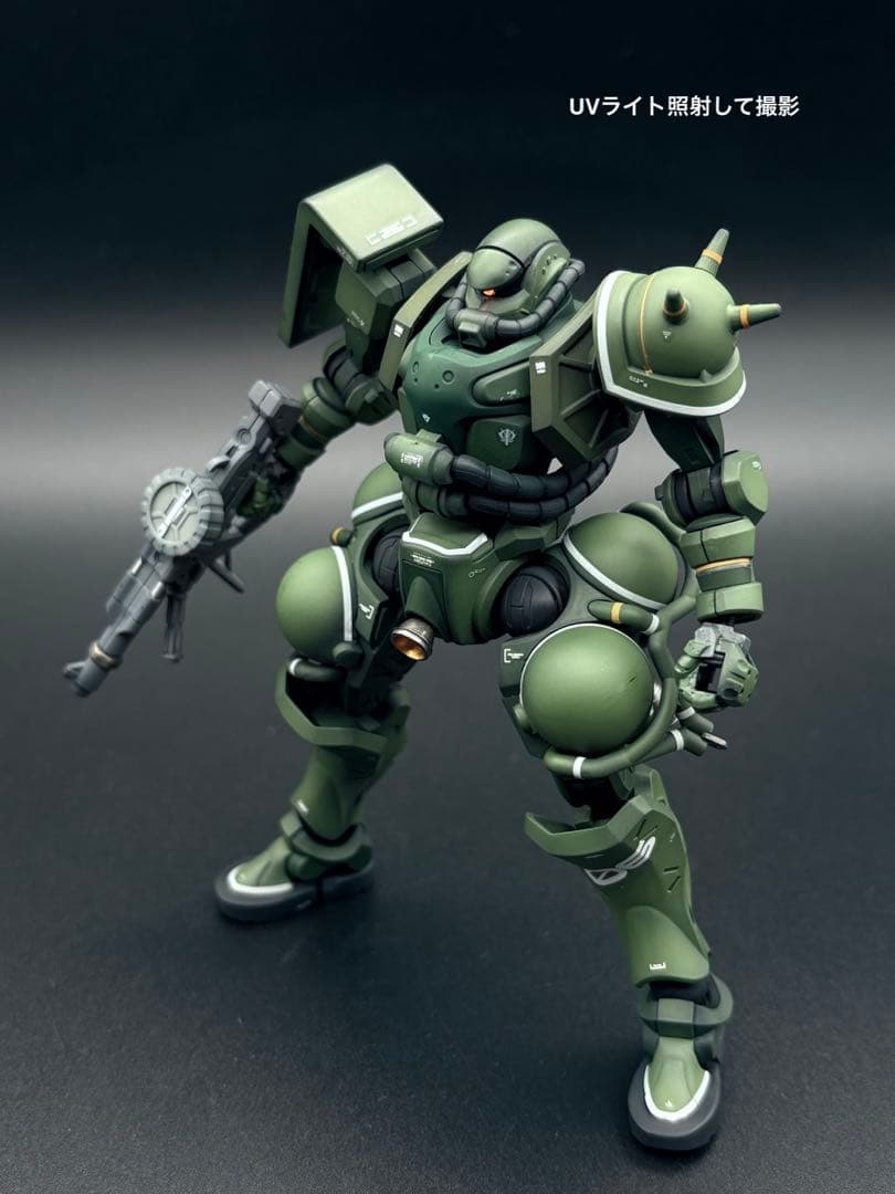 wata0130 　HG ザク　ドムセット塗装済み完成品