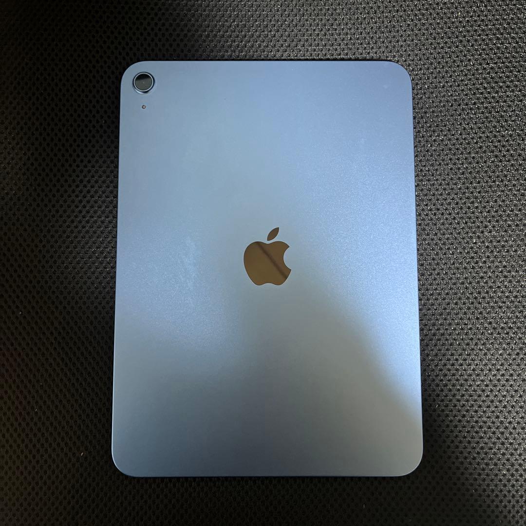 iPad A16 (第11世代) ブルー 本体 フィルム ケース付き