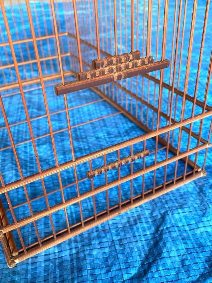 #5 鳥かご　寝箱　手作り　昭和　レトロ　セット　未使用