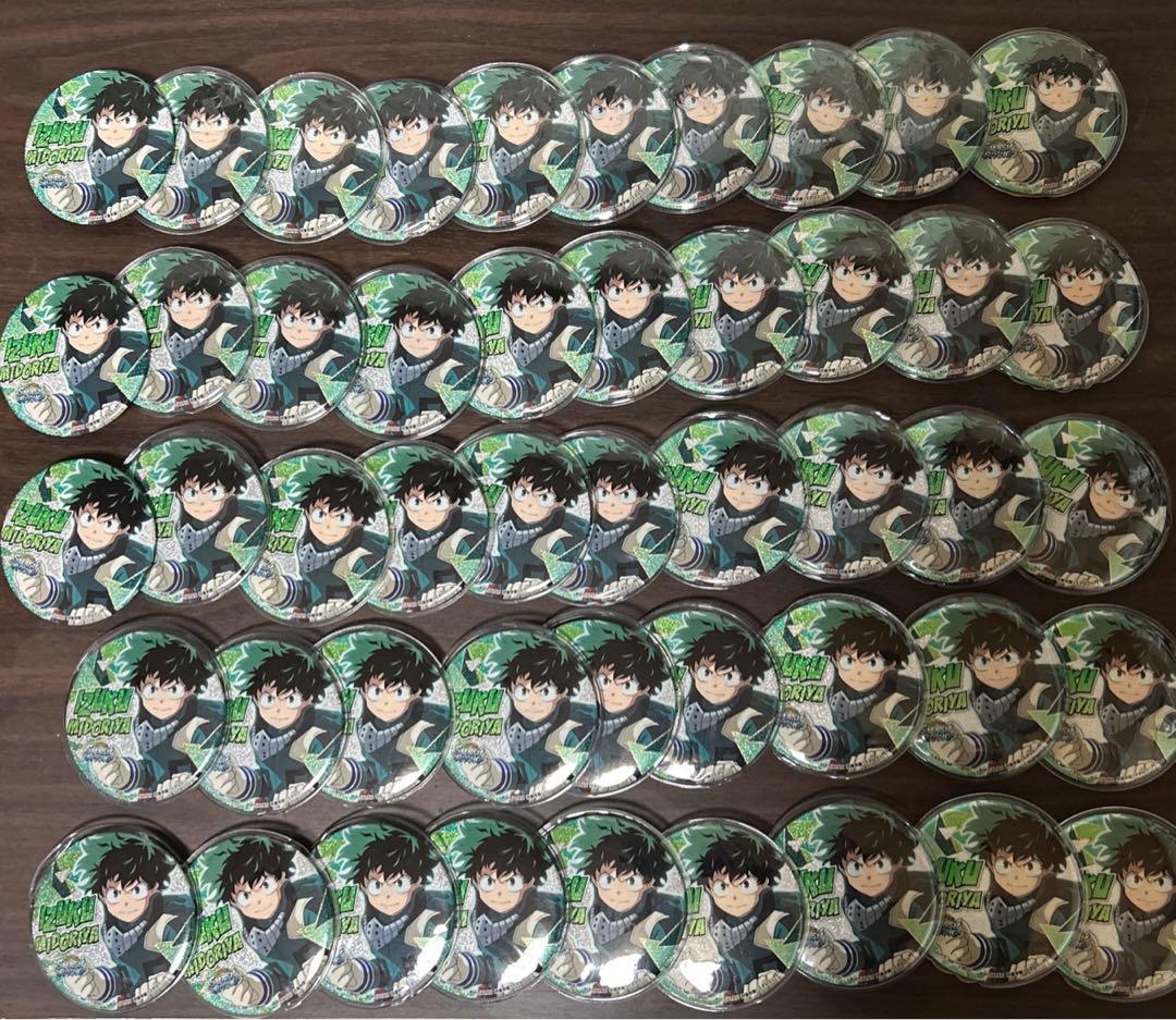 僕のヒーローアカデミア 緑谷出久 缶バッジ 48点セット