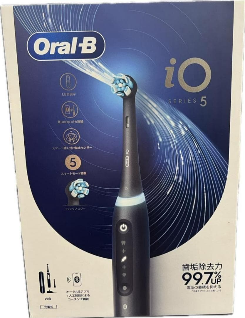 ブラウン 電動歯ブラシ オーラルB iOシリーズiO5 IOG52J62KBK③