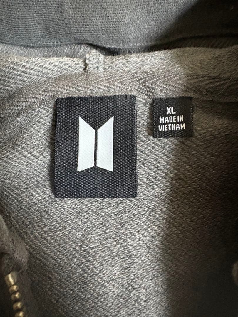 BTS ジョングク グク アーティストメイド フーディ　XLサイズ BLACK