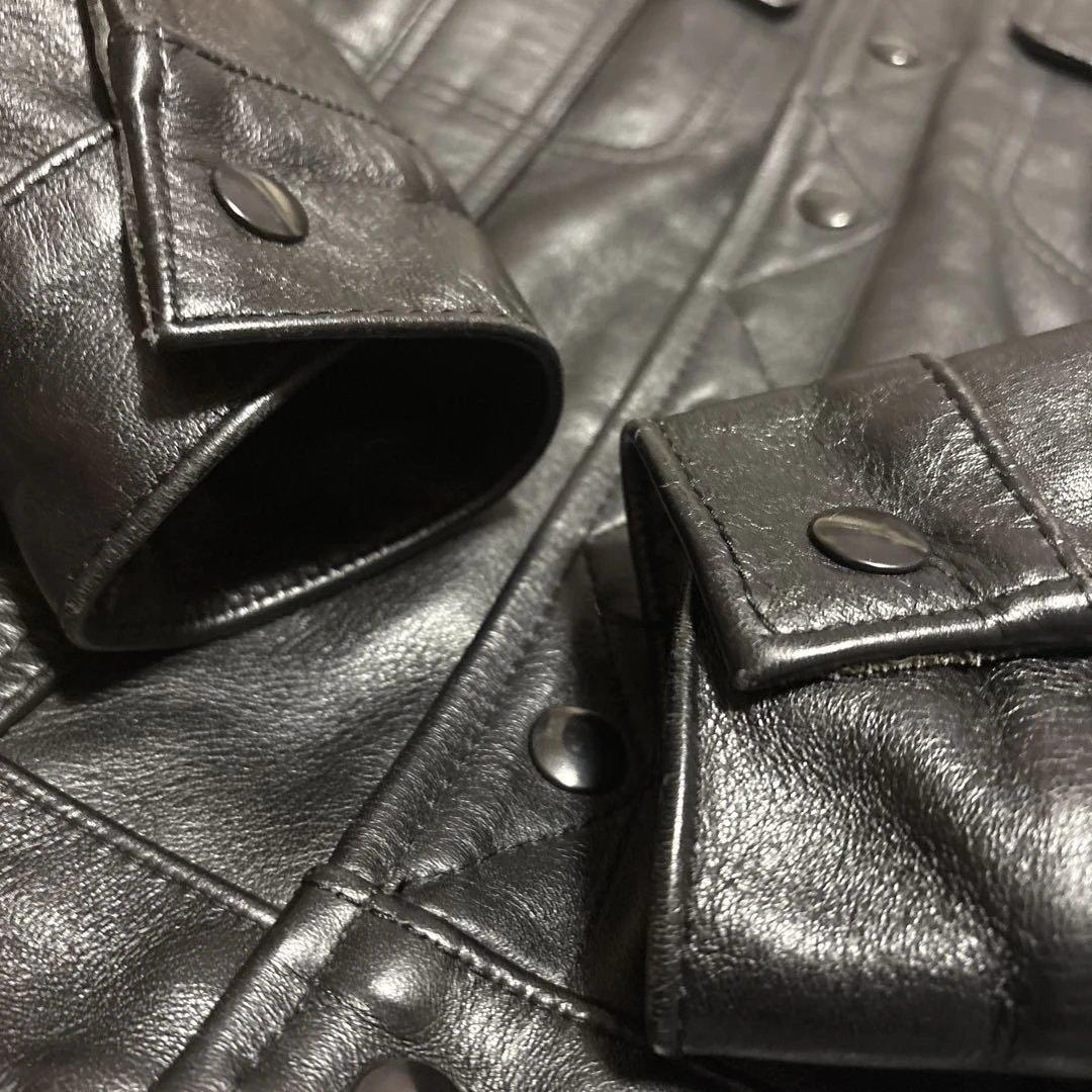 38inch VANSON バンソン DJLE ライダースジャケット　アメリカ製