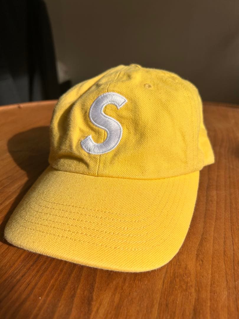 【美品】Supreme Pigment Print S Logo 6-Panel