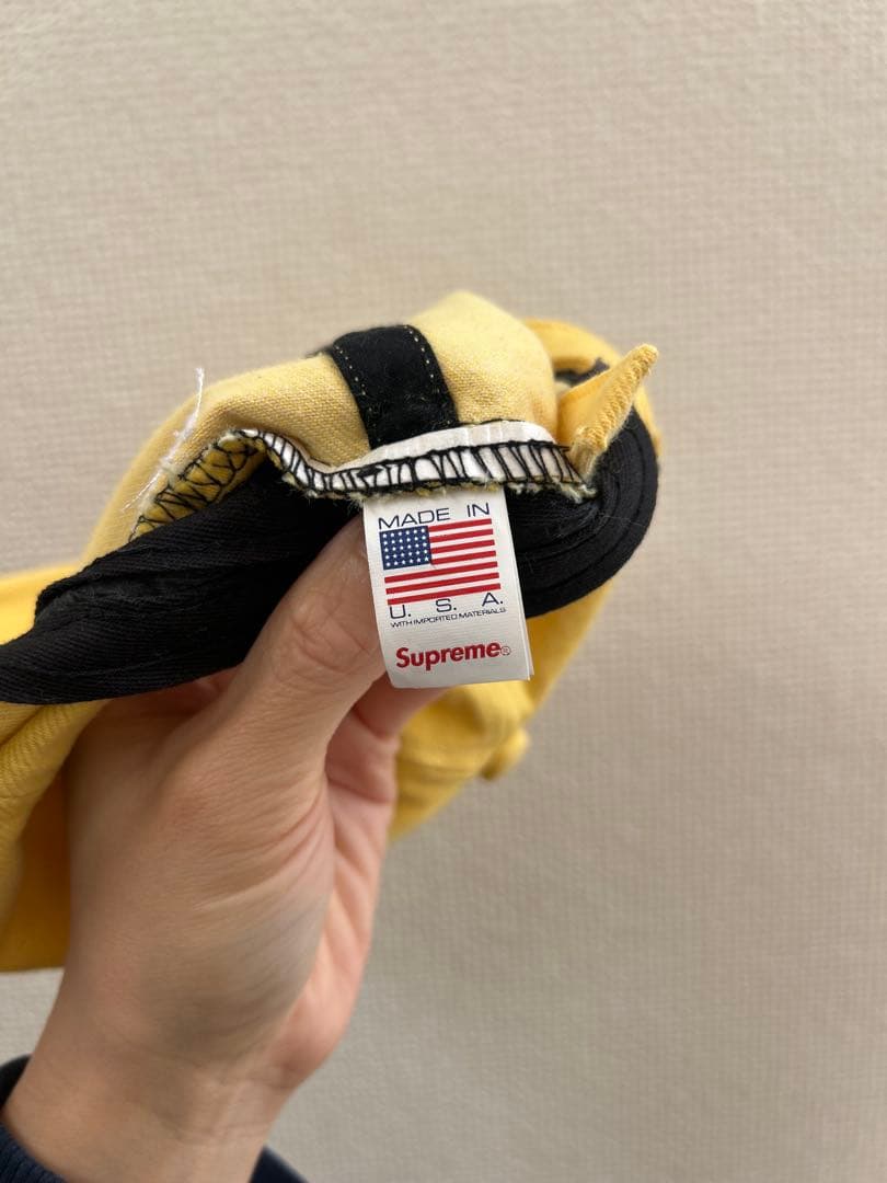 【美品】Supreme Pigment Print S Logo 6-Panel