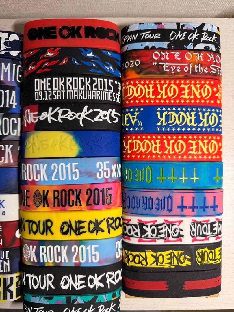 ONE OK ROCK ラバーバンドセットまとめ売り