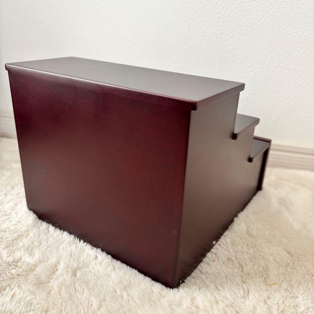 【極美品】加藤工芸　ローズオニールキューピー　お雛様　三段雛飾り　ひな祭り