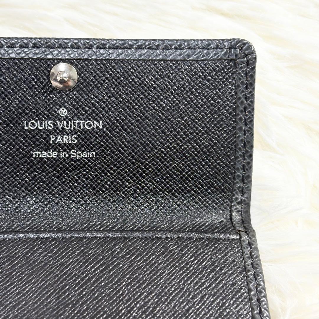 ルイヴィトン タイガ　ミュルティクレ4　キーケース　ノワール　ブラック