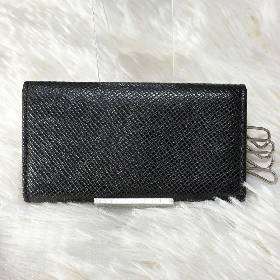 ルイヴィトン タイガ　ミュルティクレ4　キーケース　ノワール　ブラック