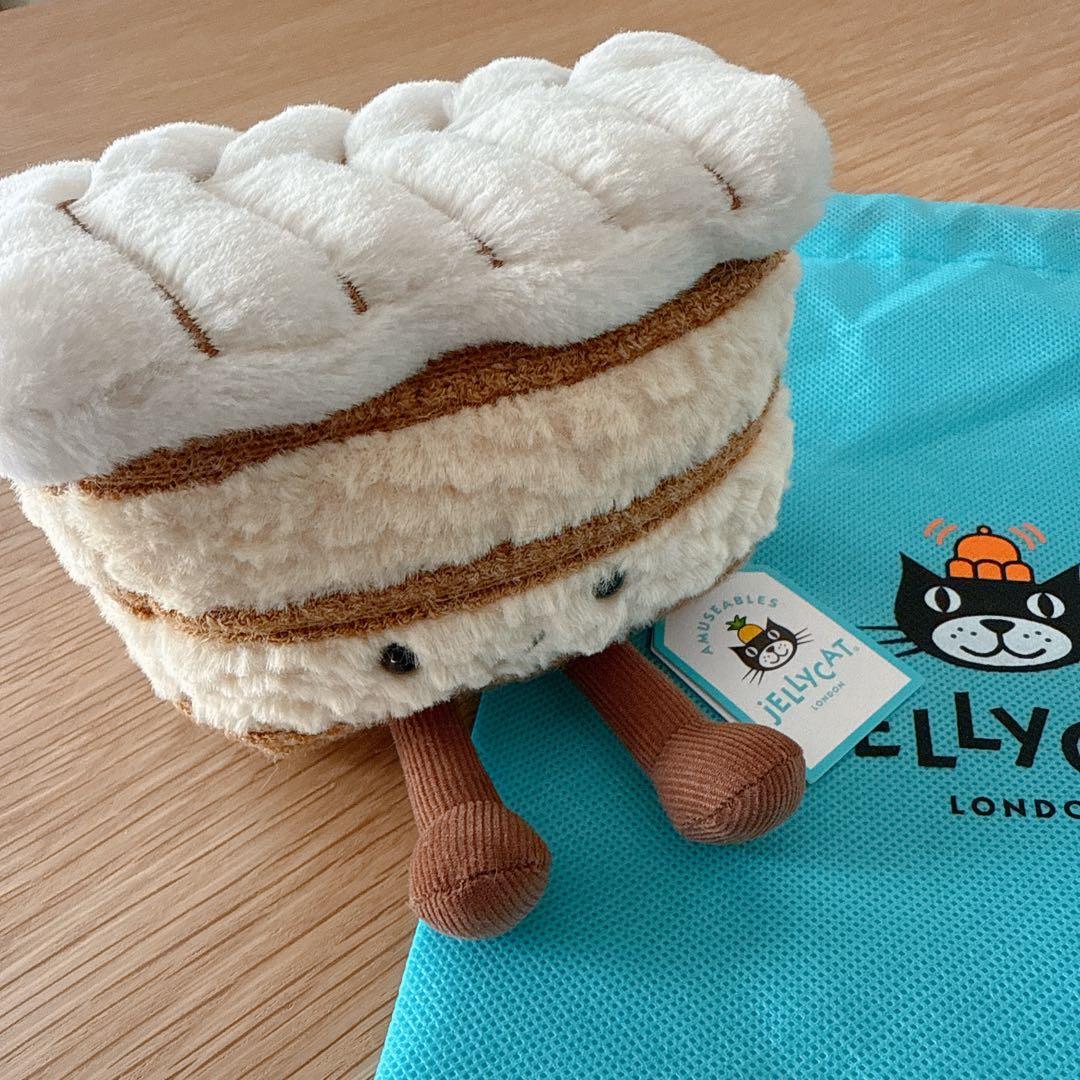  ジェリーキャット ミルフィーユ ぬいぐるみ デザート　ケーキ