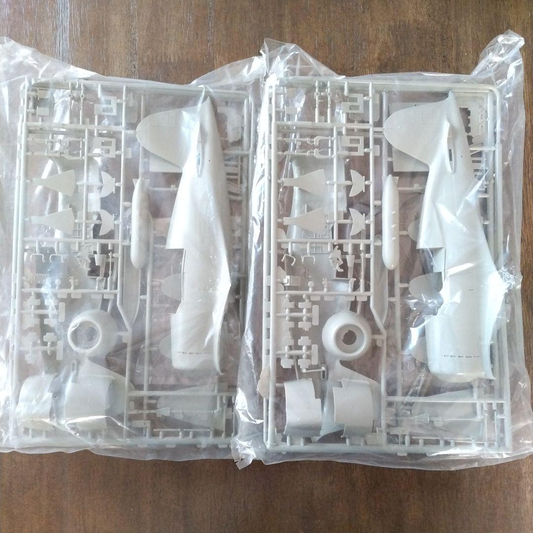 プラモデル　1/32雷電21 2機 セット　タカラレベル