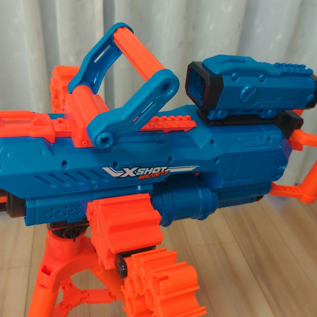 【中古】ナーフ　エックスショットインサニティブラスター