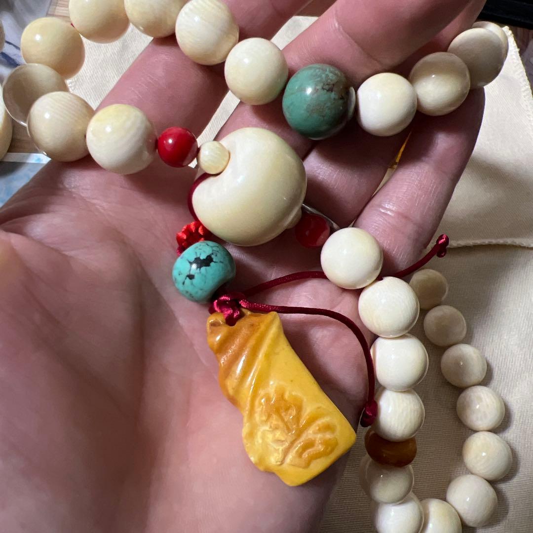 天然素材、鯨の歯風、抹香鯨風、歯類、重さ114.2g