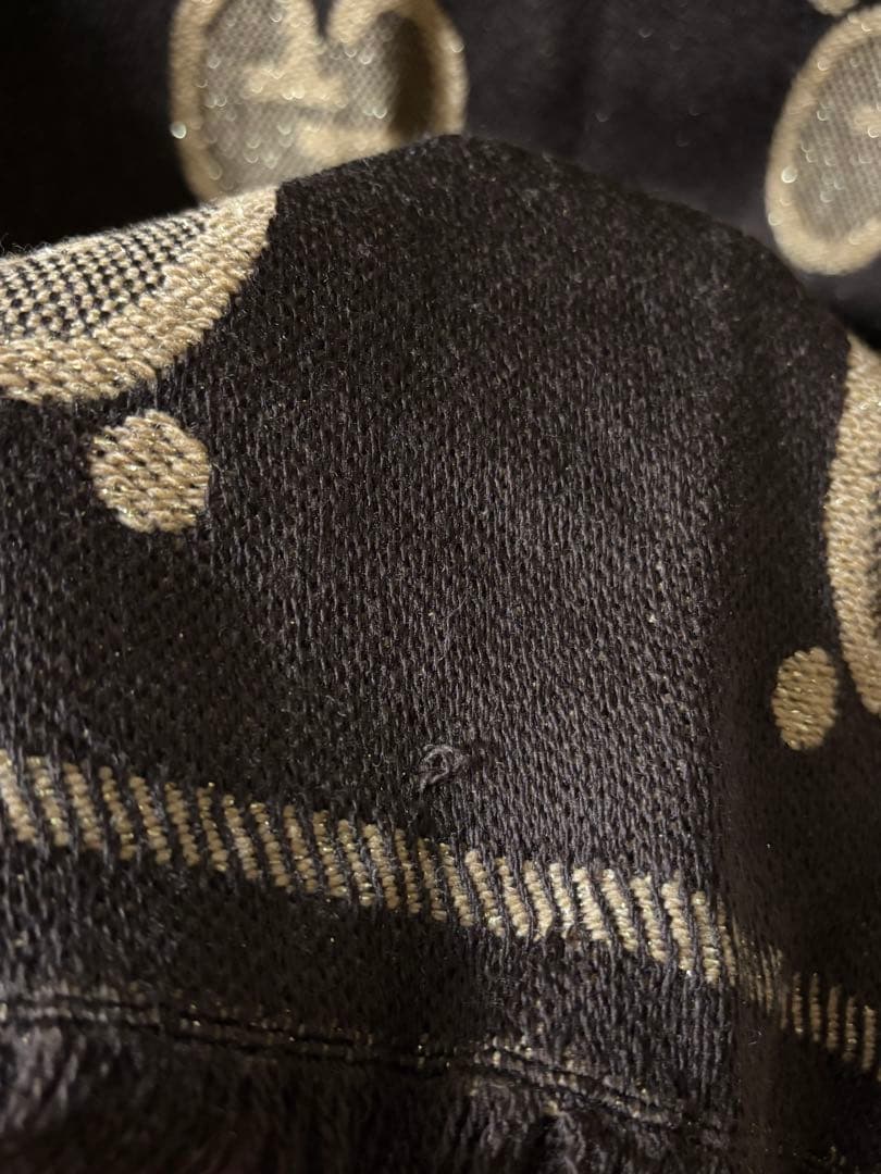 ※魂さん専用※GUCCI GG ウールラメジャカードスカーフマフラー