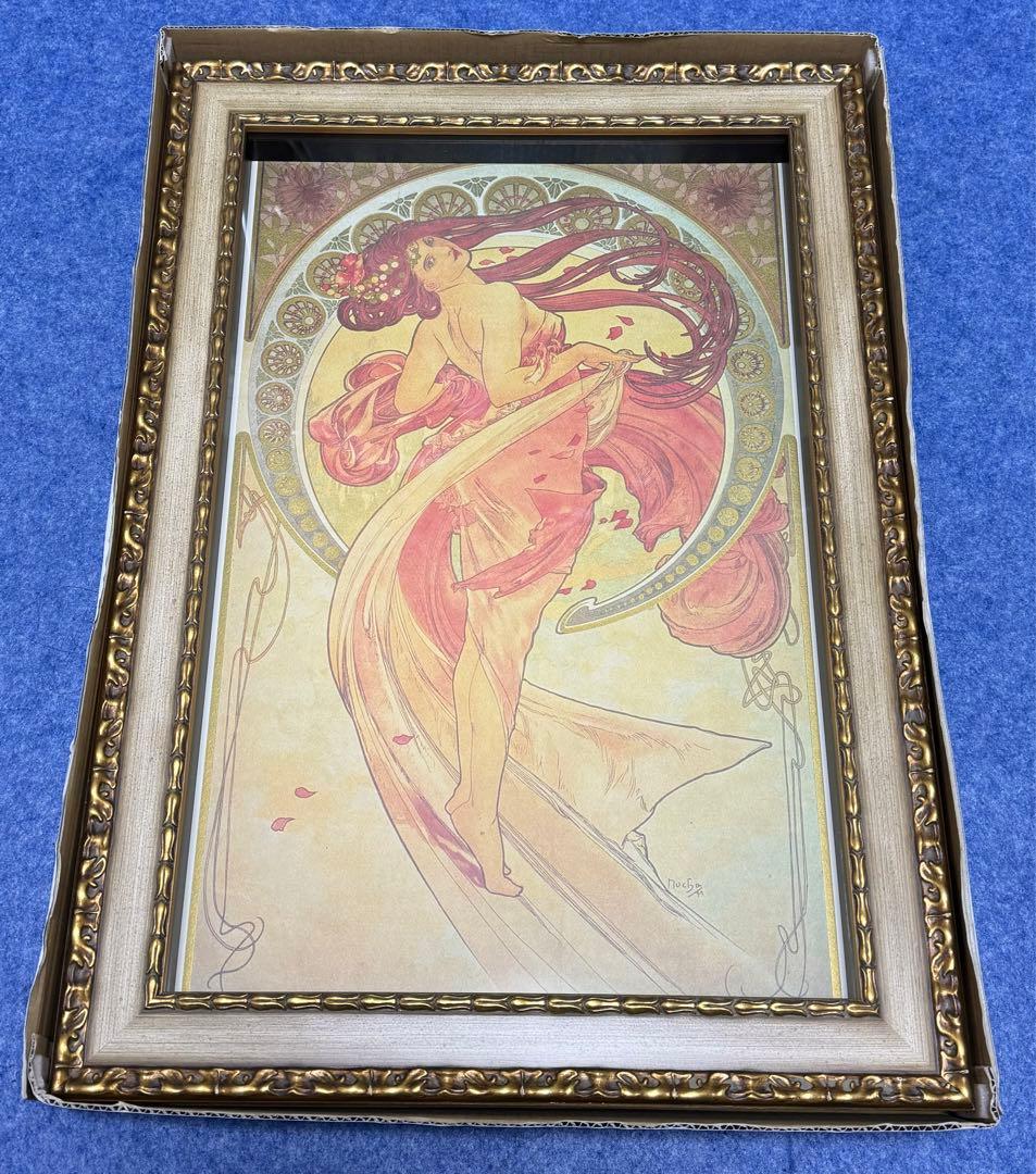 ミュシャ　アートパネル