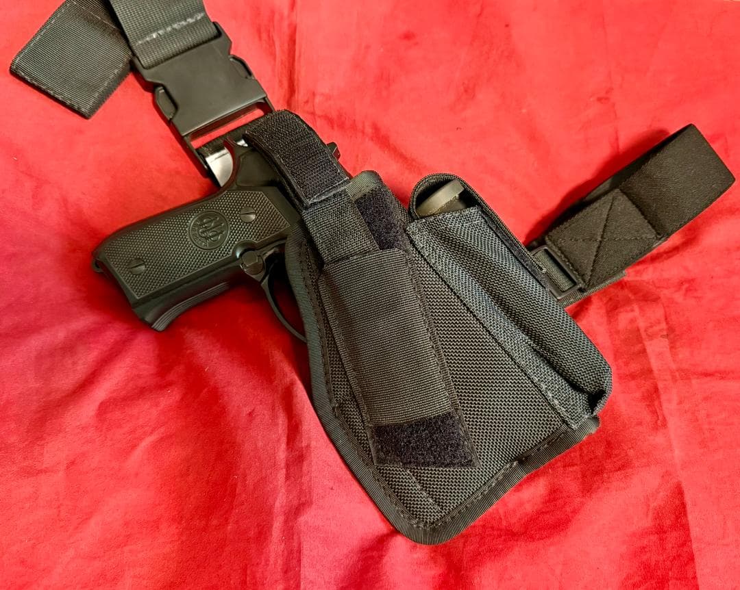 メキシコ KMT社製 ナイロン タクティカル レッグ ホルスター