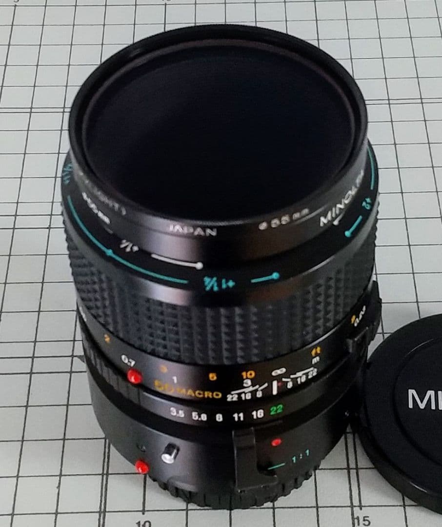 ミノルタ NEW MD マクロ レンズ