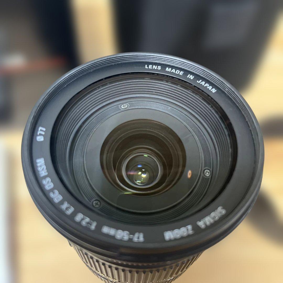 レンズ(ズーム) SIGMA 17-50mm F2.8 DC OS HSM (Canon)