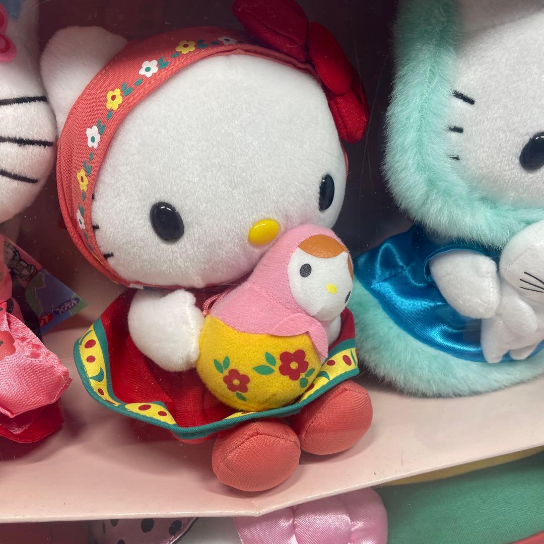 レア ハローキティ 世界のこんにちは! ぬいぐるみ ギフトセット 未開封