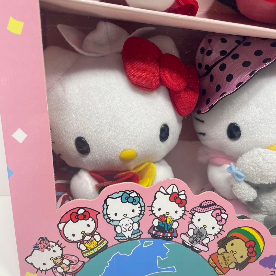 レア ハローキティ 世界のこんにちは! ぬいぐるみ ギフトセット 未開封