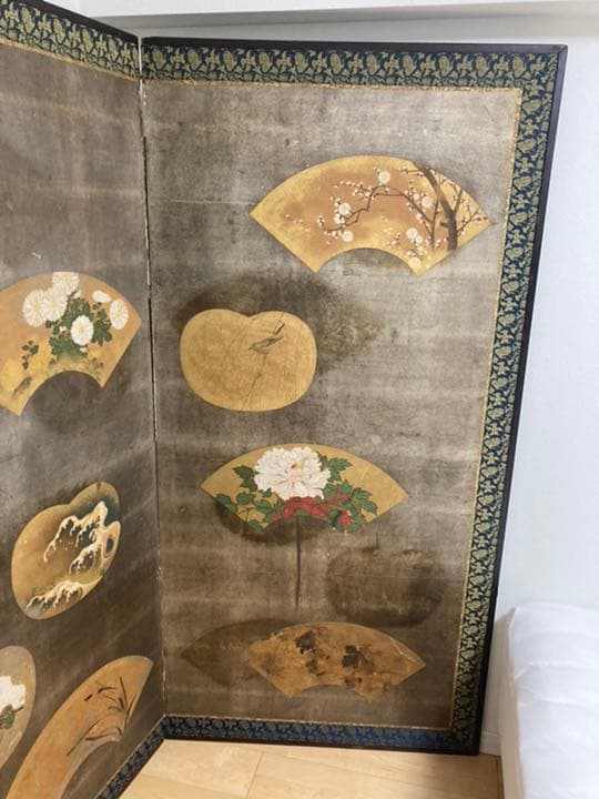 琳派　屏風絵