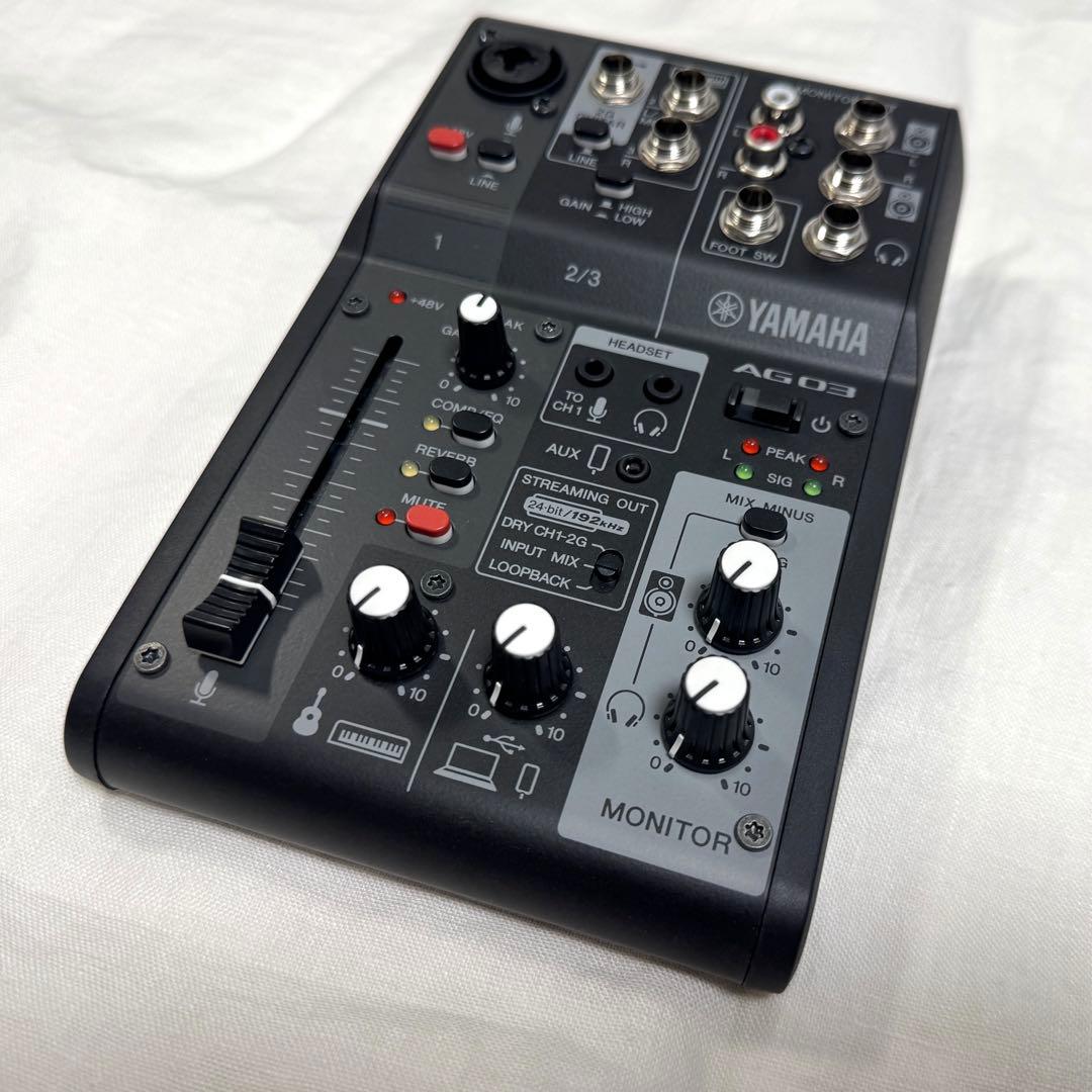 YAMAHA AG03MK2（ブラック）