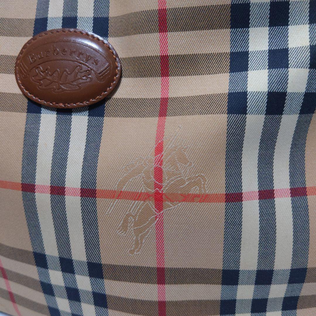 〈希少〉BURBERRY　ショルダーバッグ　月桂樹　シャドーホース　レザー