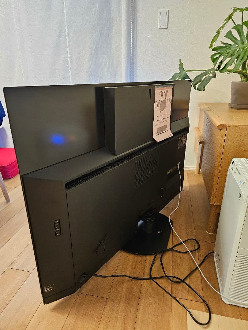 【送料込】パナソニック有機EL 55インチTH-55HZ1800転倒防止スタンド
