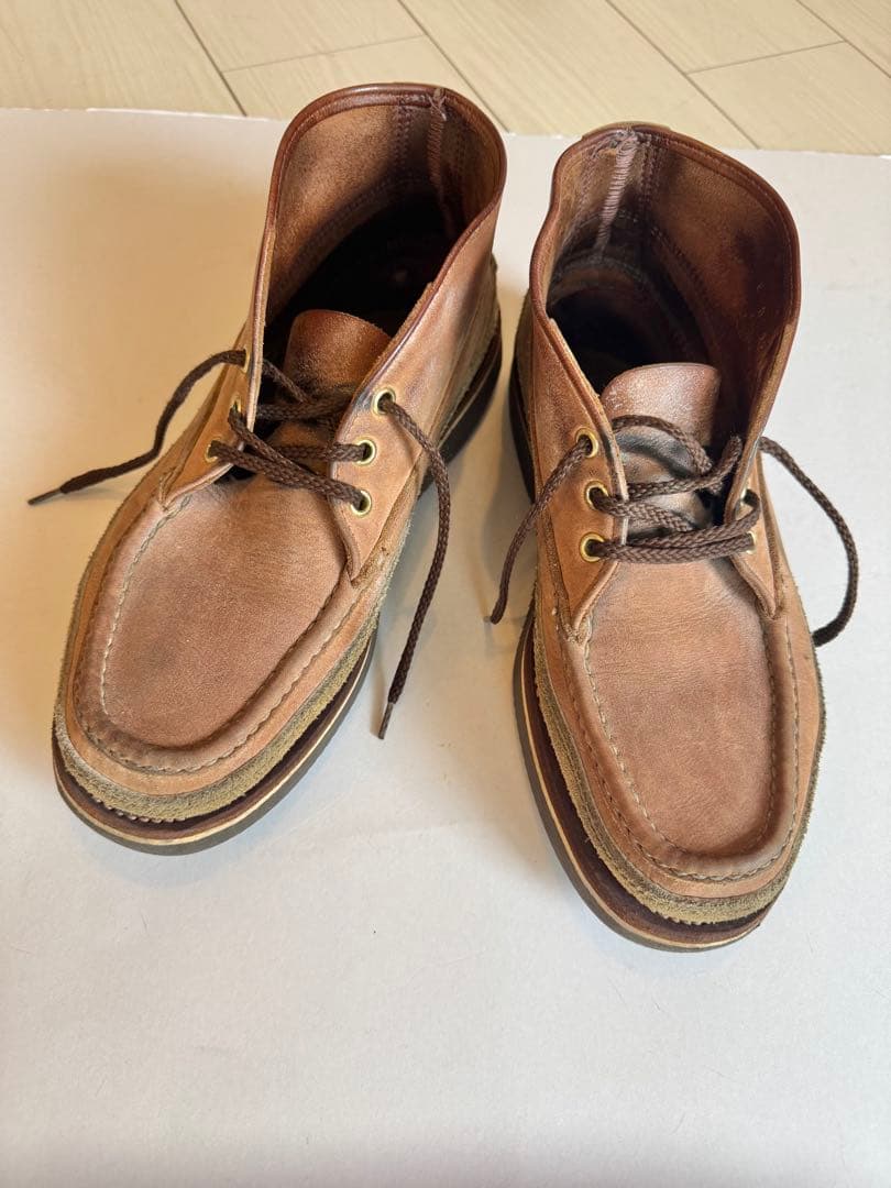 ラッセルモカシン　スポーティングクレイチャッカブーツ　26.5cm