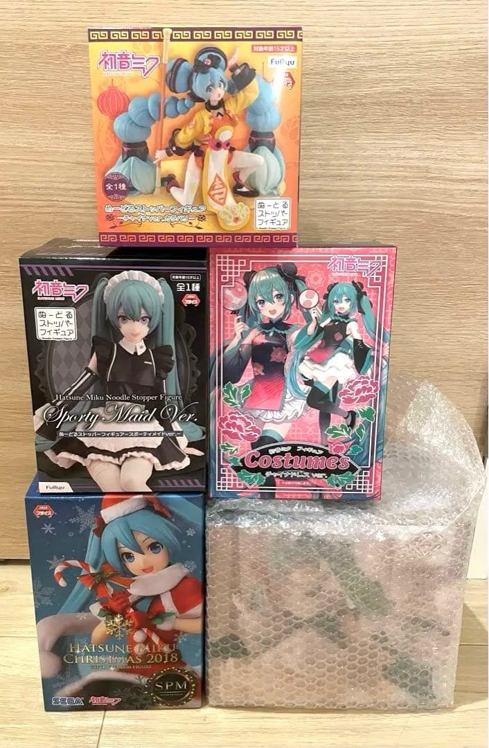 ◆新品未開封◆ 初音ミク フィギュア 5体　まとめ売り