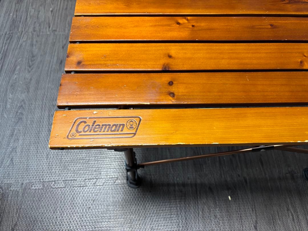コールマン　ナチュラルウッドロールテーブルクラシック/110 40周年限定